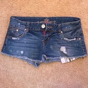 Jean shorts